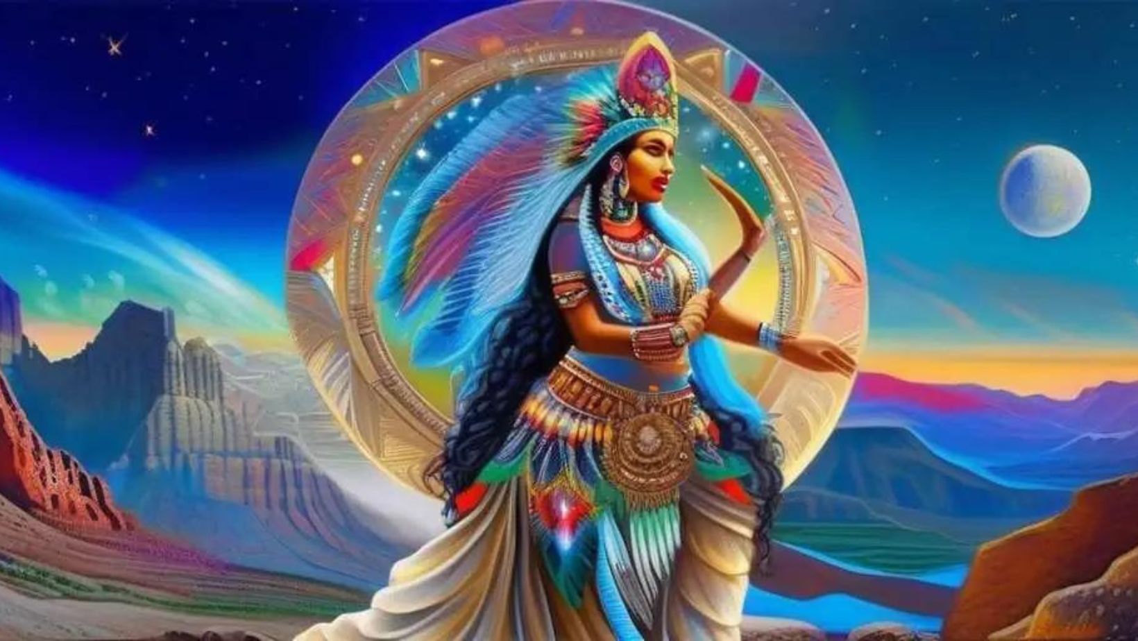 Mama Quilla Inca Moon Goddess
